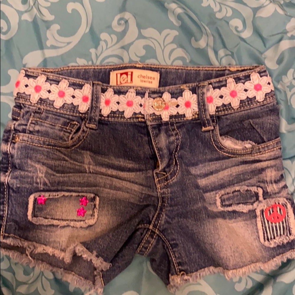 lei Jean shorts